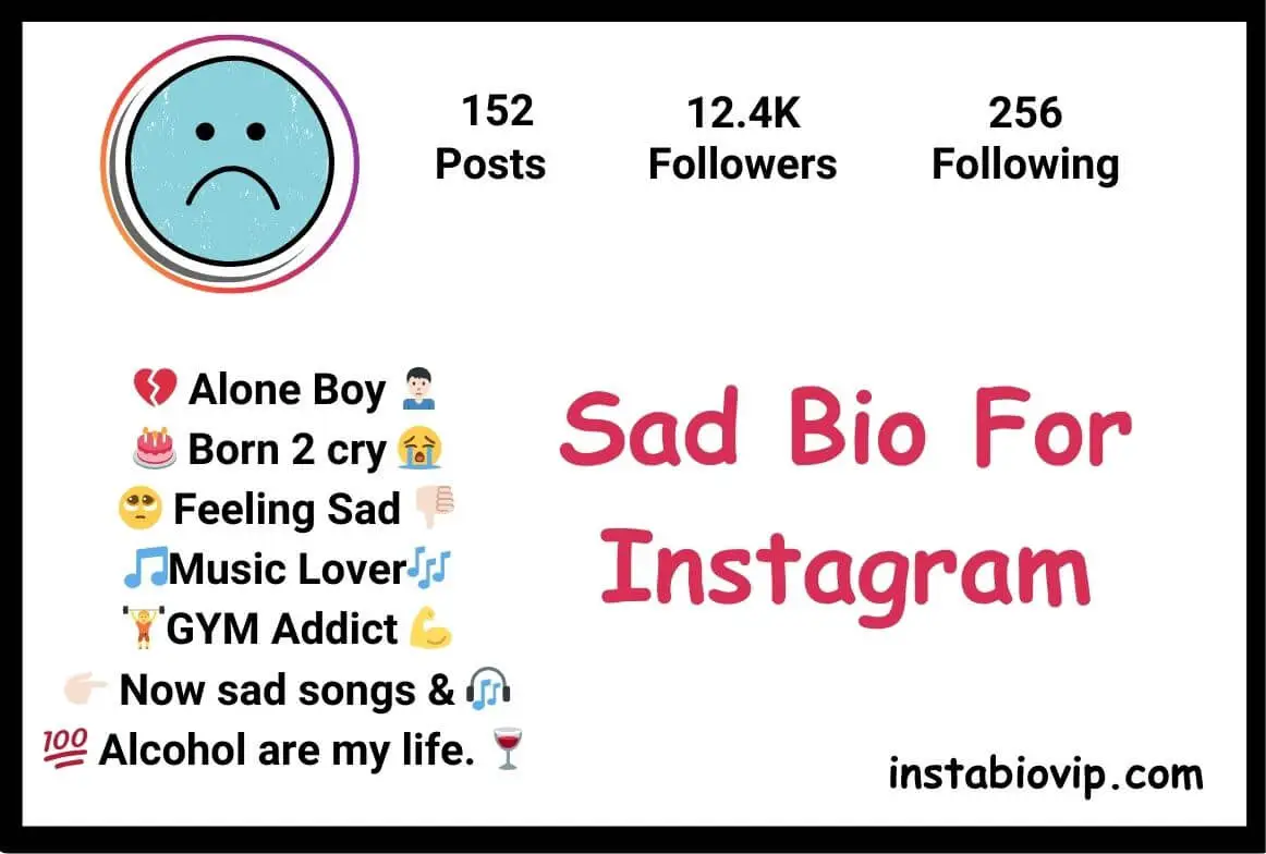 Sad Bio For Instagram