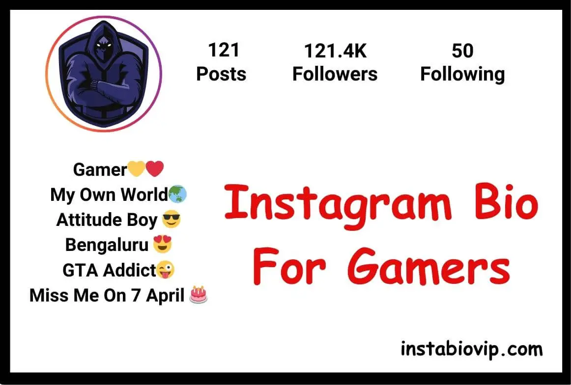 1050+ Instagram Bio For Gamers | Gaming Bio For Instagram