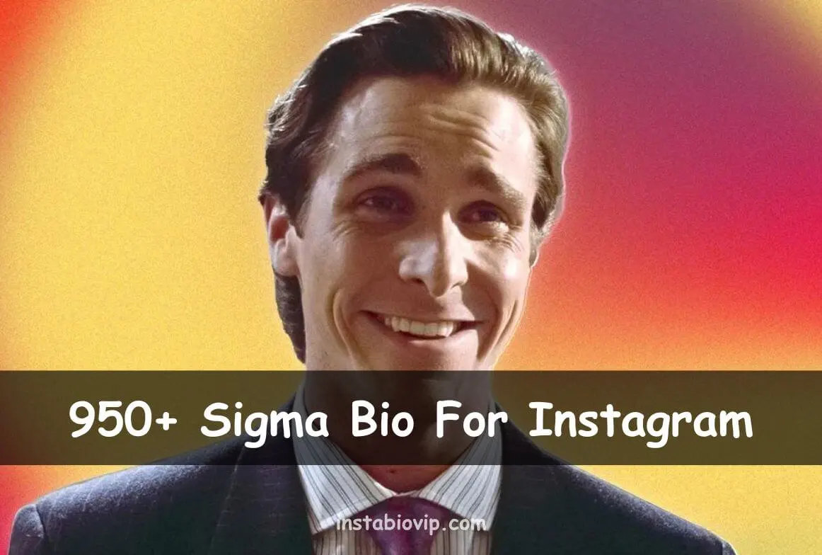 Sigma Bio For Instagram