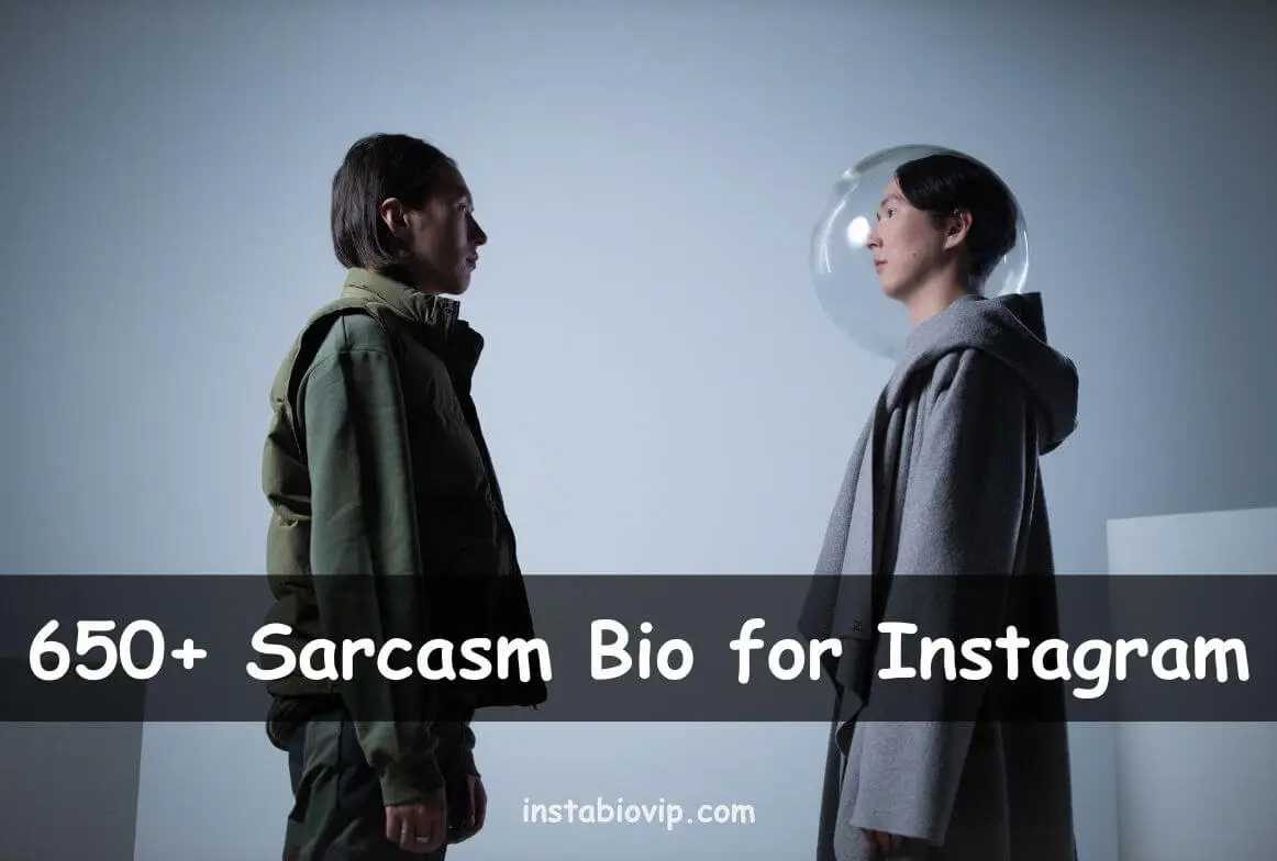 Sarcasm Bio for Instagram