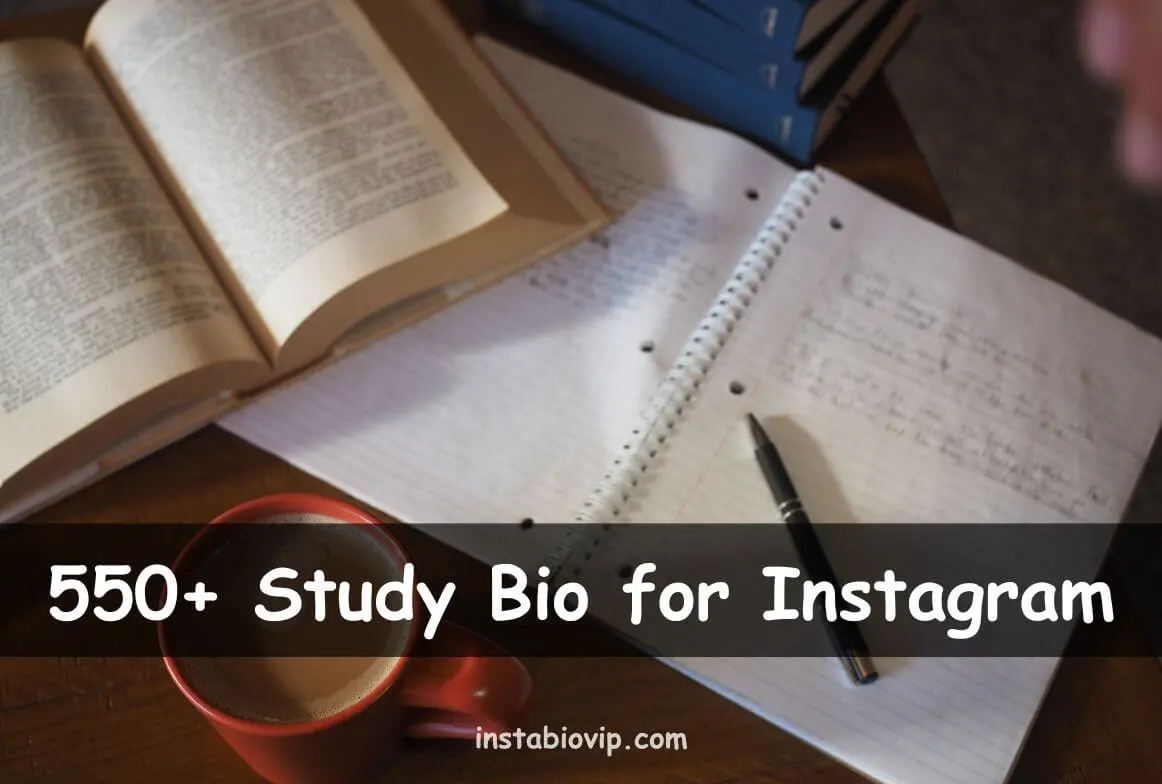 Study Bio for Instagram
